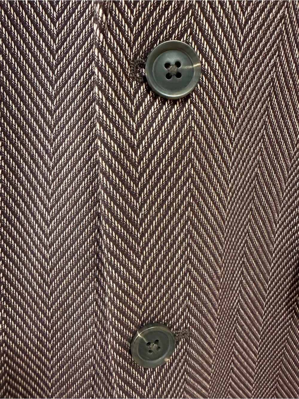 NWT JF Ferrar Blazer Sport Coat Burgundy Herringbone Men’s L (42/44 LONG) $168